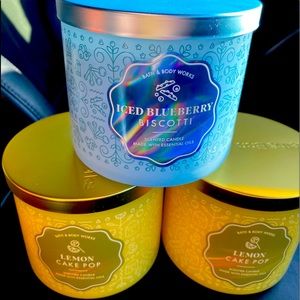 Bath and body works candles